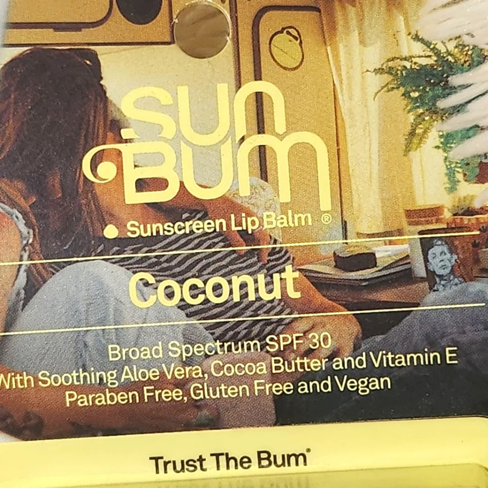 SUN BUM COCONUT Sunscreen Lip Balm